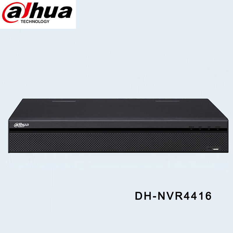 HIK 16CH POE Network Video Recorder 4K NVR Support 4 SATA HDDs DH-NVR4416